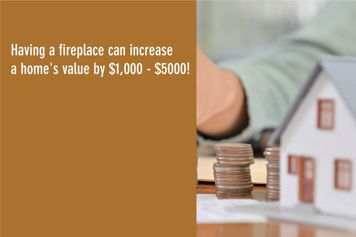 fireplaces increase a home's value