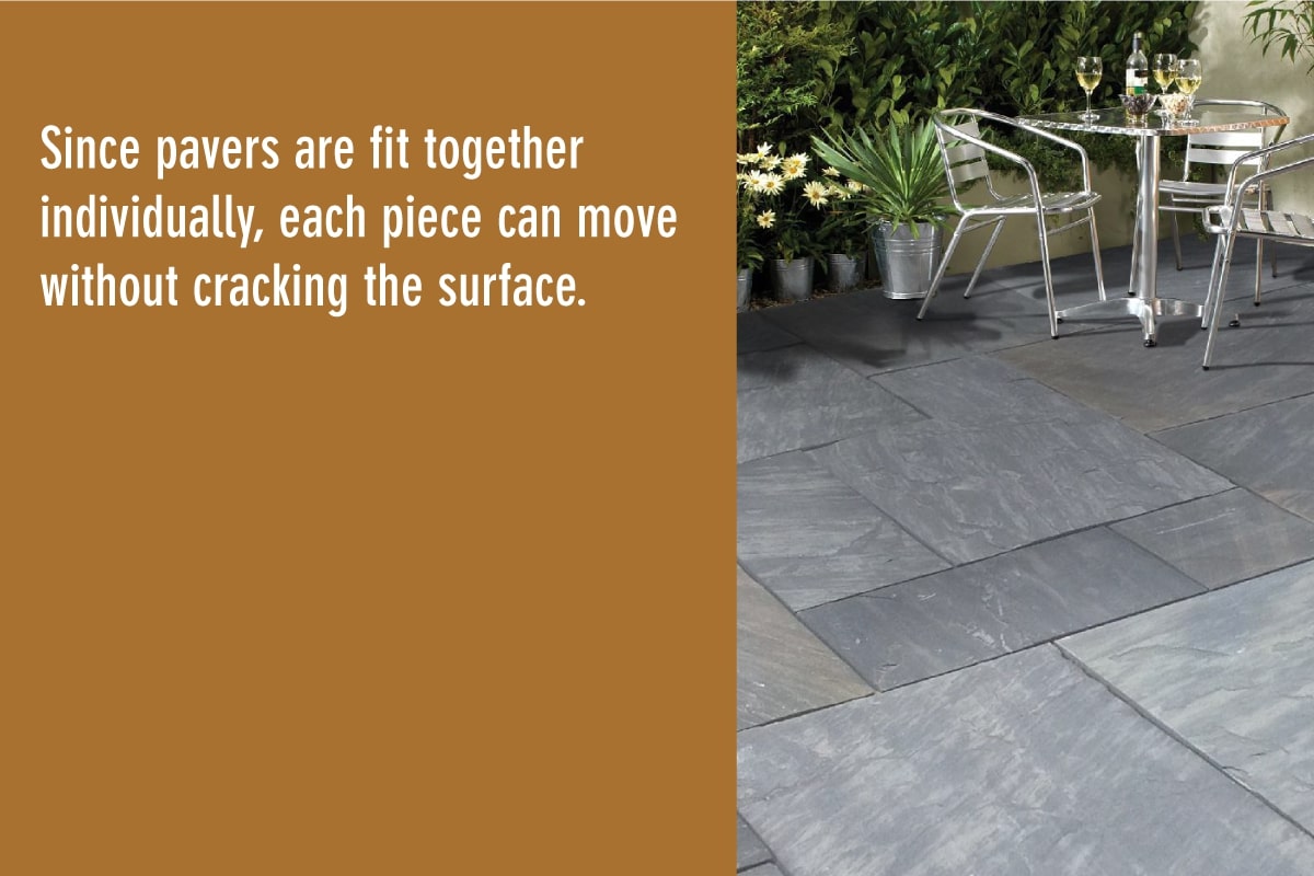 pavers are strong and durable