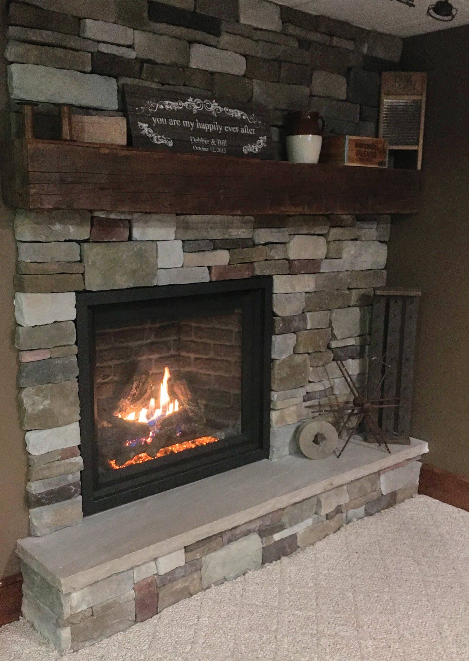 Gas Fireplace in Frostburg, MD 1