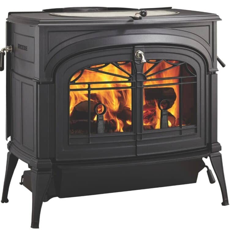 Encore FlexBurn Classic Black Fire Angled Right