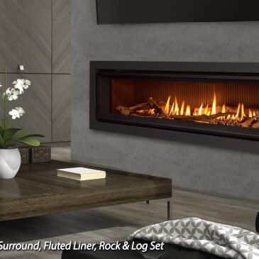 C60 Linear Gas Fireplace by Enviro